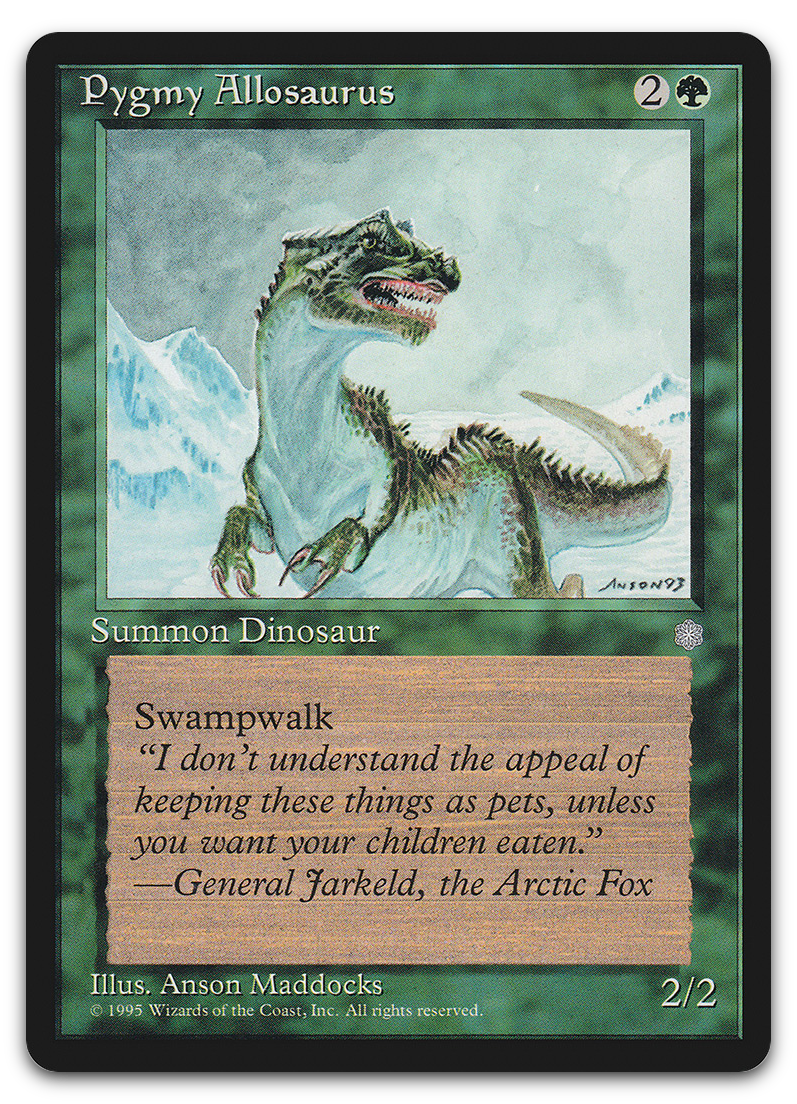 Pygmy Allosaurus (Ice Age)