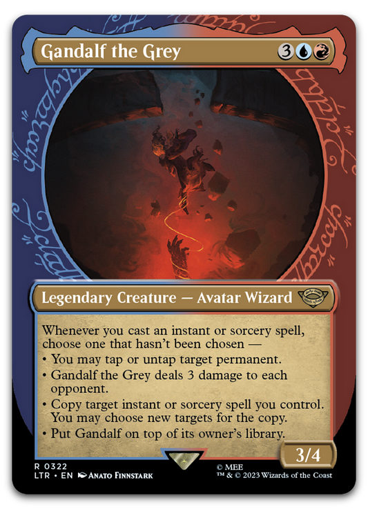 Gandalf the Grey (Showcase) (Universes Beyond: The Lord of the Rings: Tales of Middle-earth)