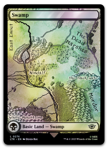 Swamp (0276) (Universes Beyond: The Lord of the Rings: Tales of Middle-earth)