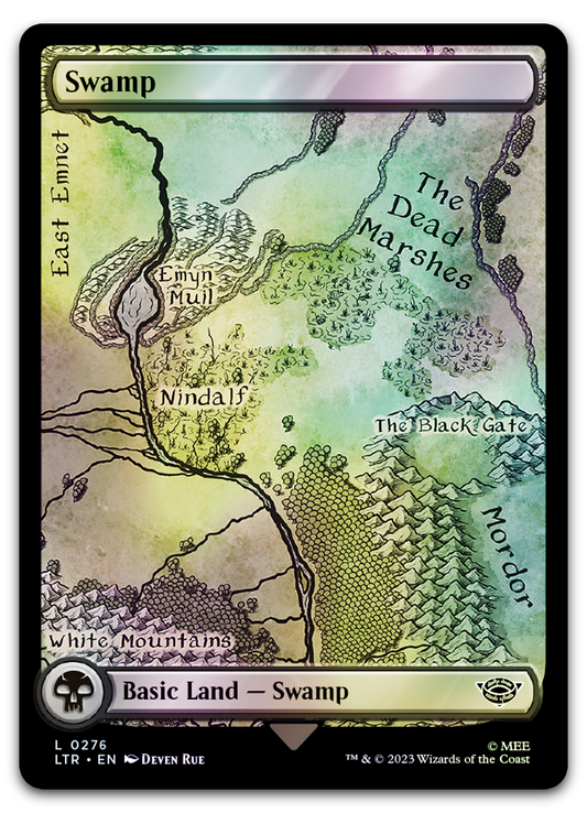 Swamp (0276) (Universes Beyond: The Lord of the Rings: Tales of Middle-earth)