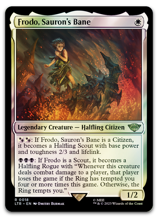 Frodo, Sauron's Bane (Universes Beyond: The Lord of the Rings: Tales of Middle-earth)