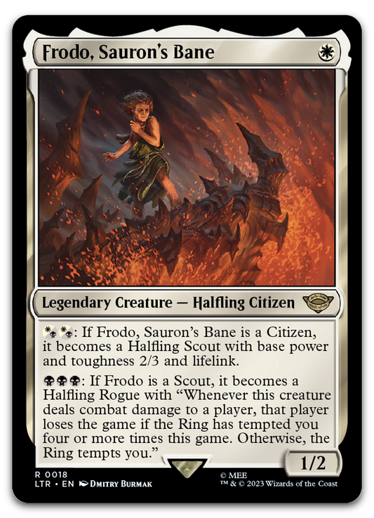 Frodo, Sauron's Bane (Universes Beyond: The Lord of the Rings: Tales of Middle-earth)