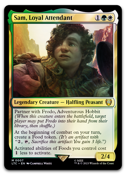 Sam, Loyal Attendant (Commander: The Lord of the Rings: Tales of Middle-earth)