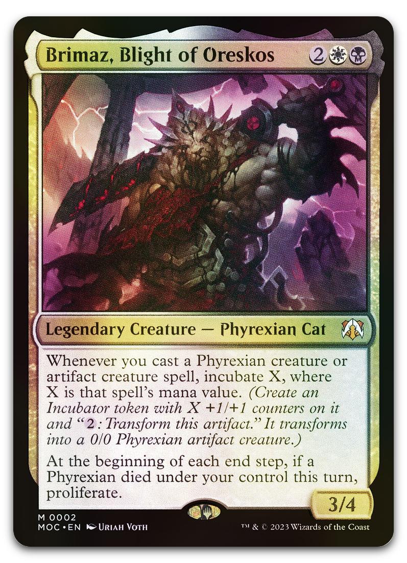 Brimaz, Blight of Oreskos (Commander: March of the Machine)