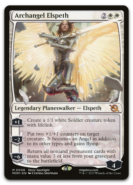 Archangel Elspeth (March of the Machine)