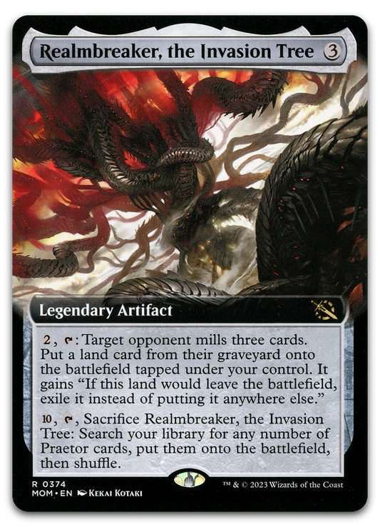 Realmbreaker, the Invasion Tree (Extended Art) (March of the Machine)