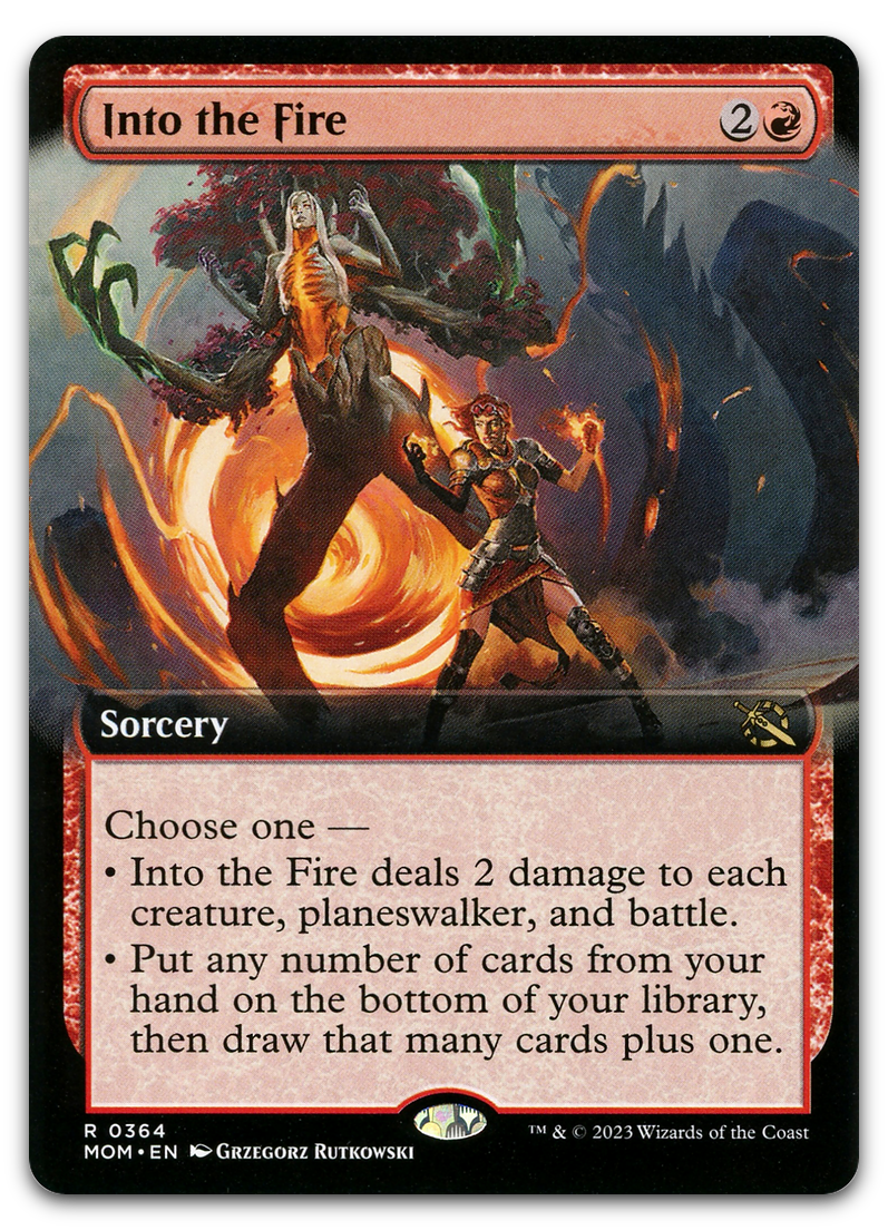 Into the Fire (Extended Art) (March of the Machine)