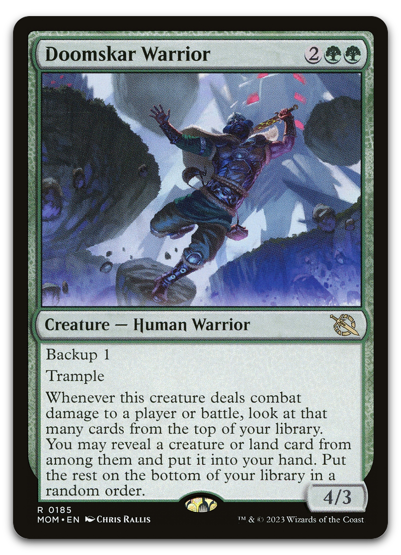 Doomskar Warrior (March of the Machine)