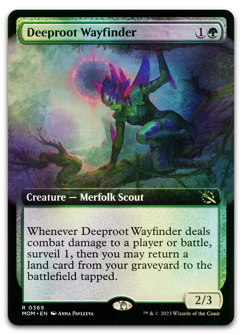 Deeproot Wayfinder (Extended Art) (March of the Machine)