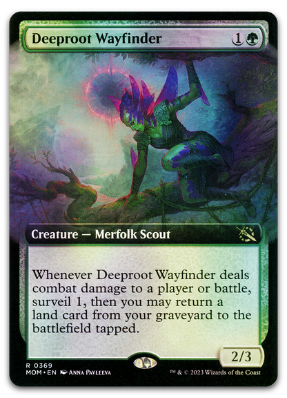 Deeproot Wayfinder (Extended Art) (March of the Machine)