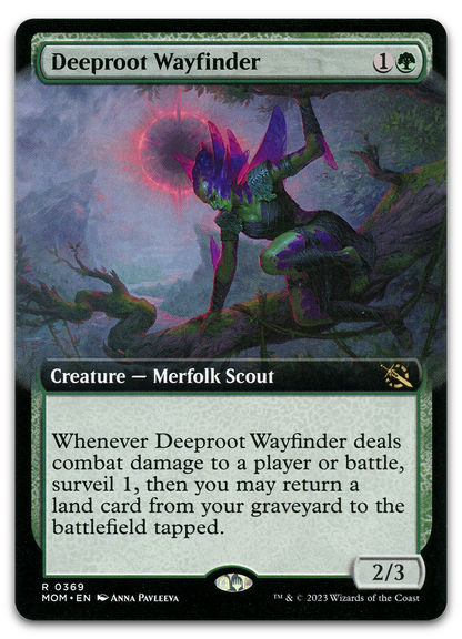 Deeproot Wayfinder (Extended Art) (March of the Machine)