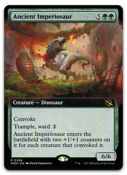 Ancient Imperiosaur (Extended Art) (March of the Machine)