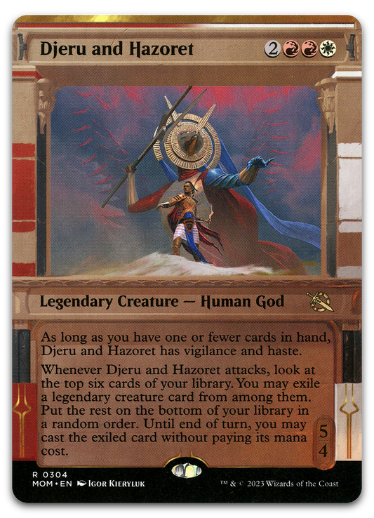 Djeru and Hazoret (Showcase) (March of the Machine)