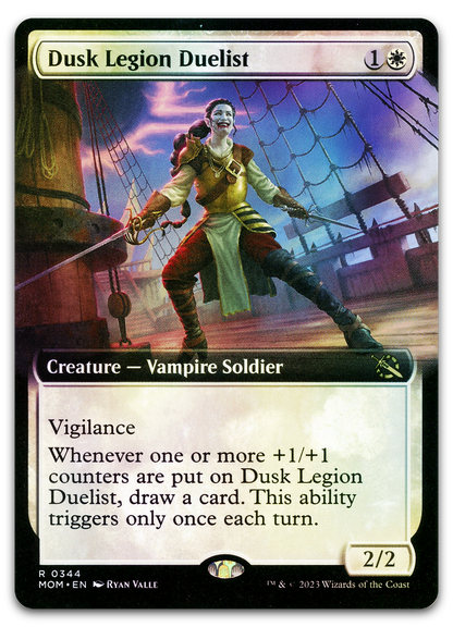 Dusk Legion Duelist (Extended Art) (March of the Machine)