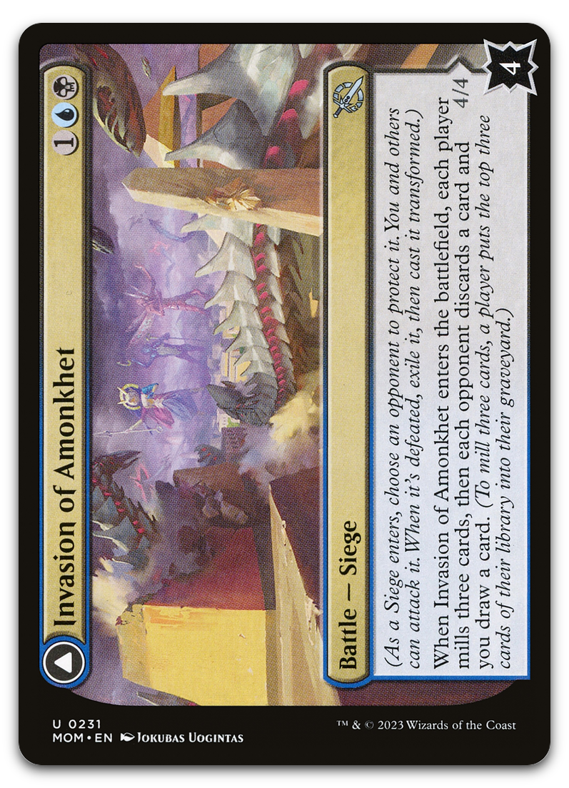 Invasion of Amonkhet (March of the Machine)