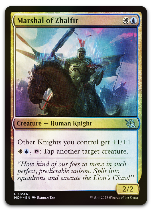 Marshal of Zhalfir (March of the Machine)