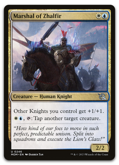 Marshal of Zhalfir (March of the Machine)