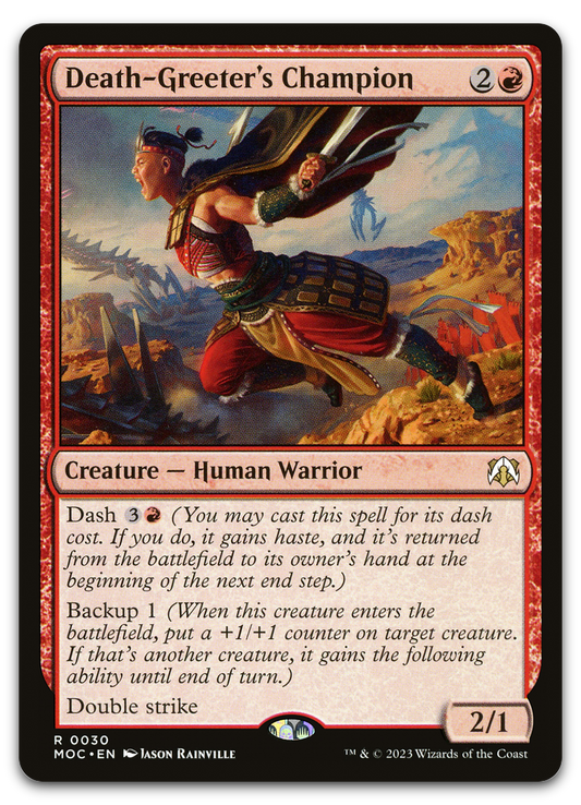 Death-Greeter's Champion (Commander: March of the Machine)
