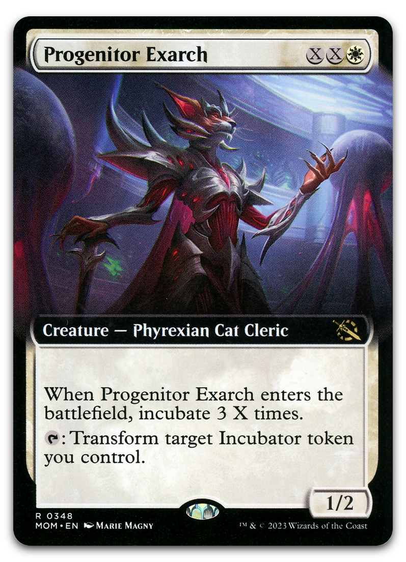 Progenitor Exarch (Extended Art) (March of the Machine)
