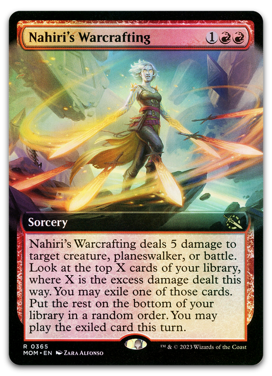 Nahiri's Warcrafting (Extended Art) (March of the Machine)