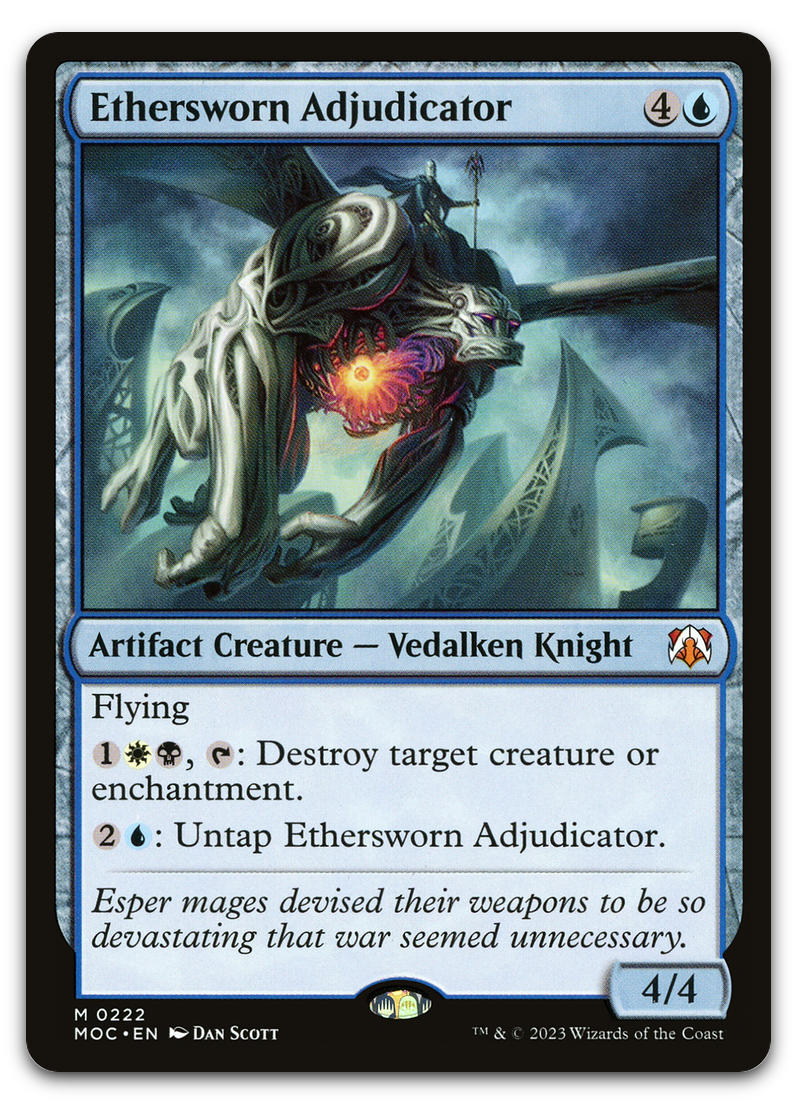 Ethersworn Adjudicator (Commander: March of the Machine)