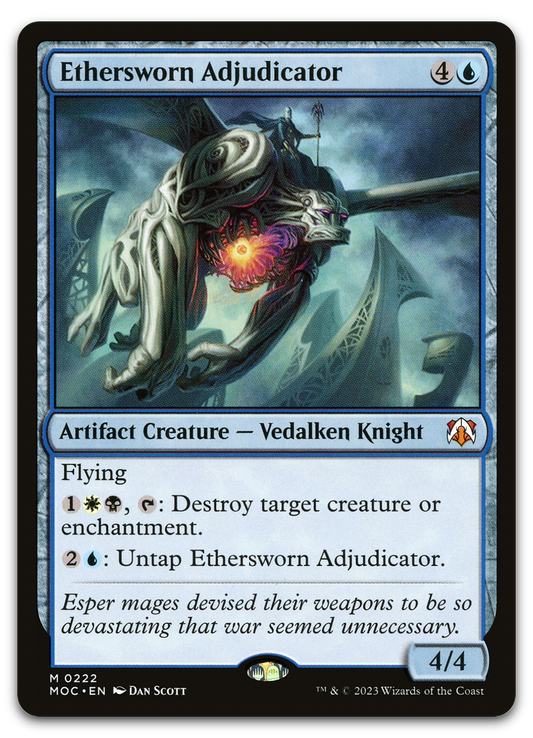 Ethersworn Adjudicator (Commander: March of the Machine)