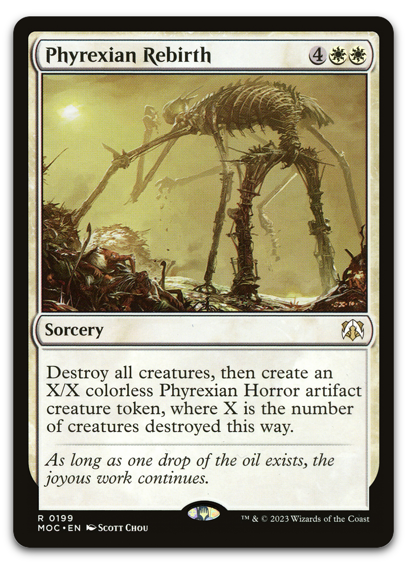 Phyrexian Rebirth (Commander: March of the Machine)