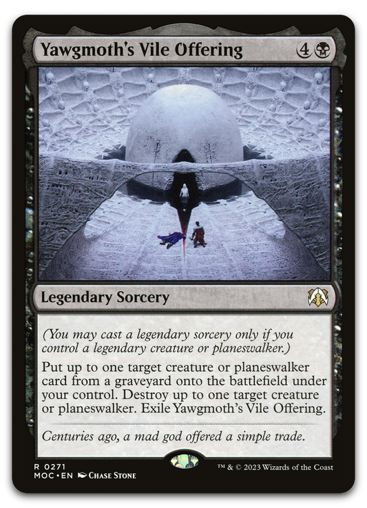 Yawgmoth's Vile Offering (Commander: March of the Machine)