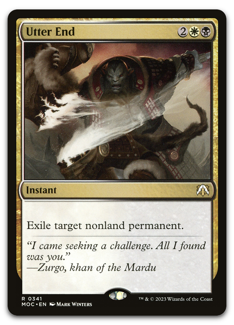 Utter End (Commander: March of the Machine)