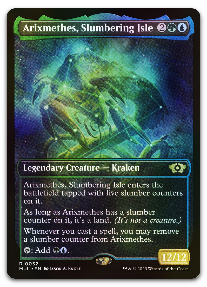Arixmethes, Slumbering Isle (March of the Machine: Multiverse Legends)