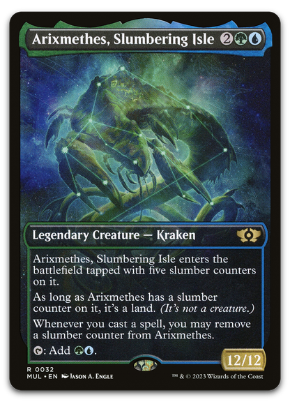 Arixmethes, Slumbering Isle (March of the Machine: Multiverse Legends)
