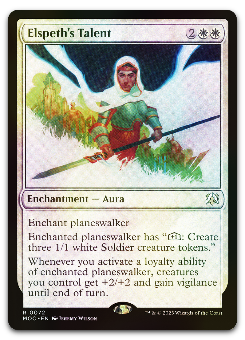 Elspeth's Talent (Commander: March of the Machine)