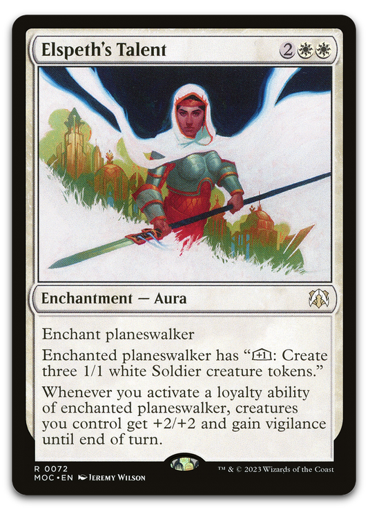 Elspeth's Talent (Commander: March of the Machine)