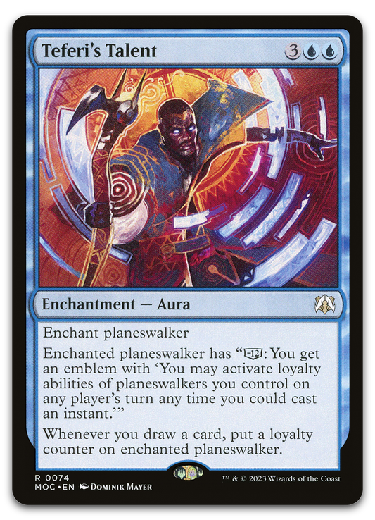 Teferi's Talent (Commander: March of the Machine)