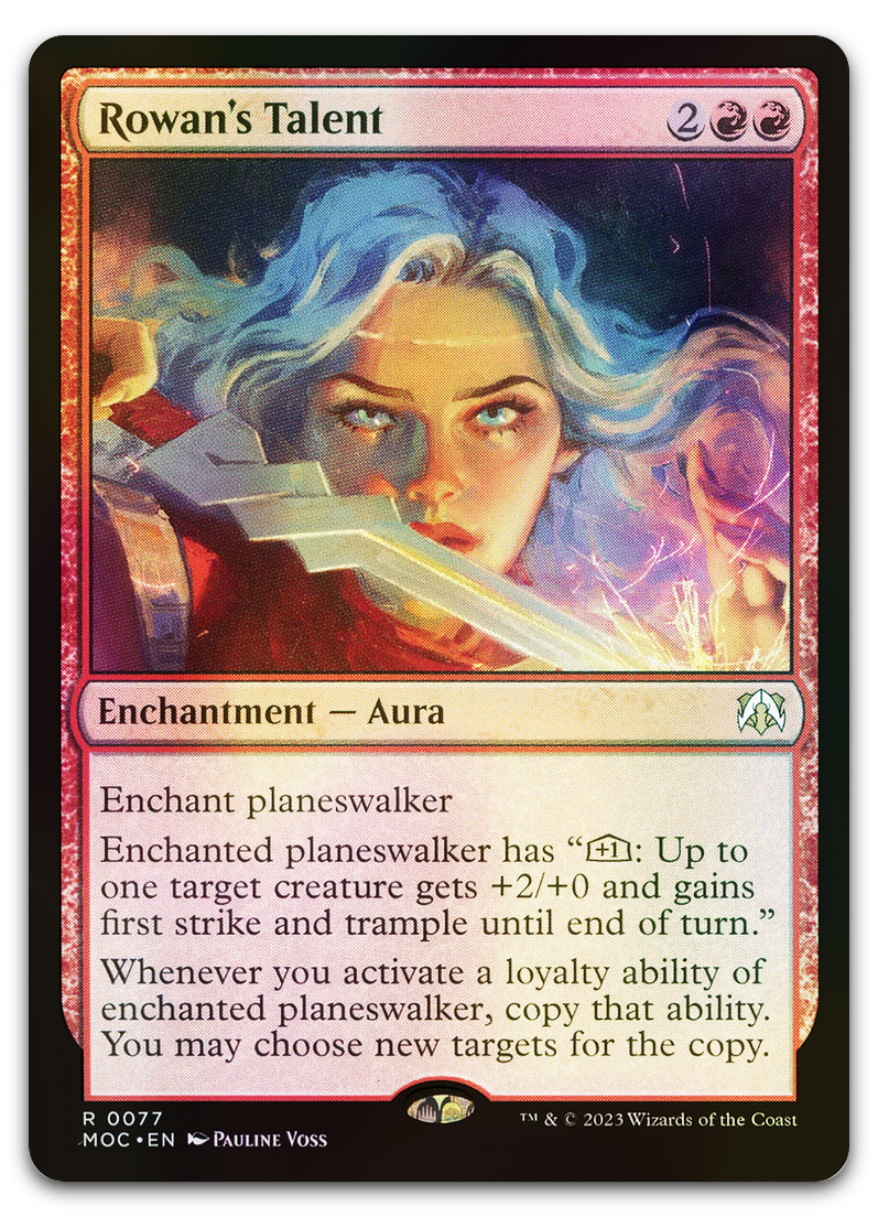 Rowan's Talent (Commander: March of the Machine)