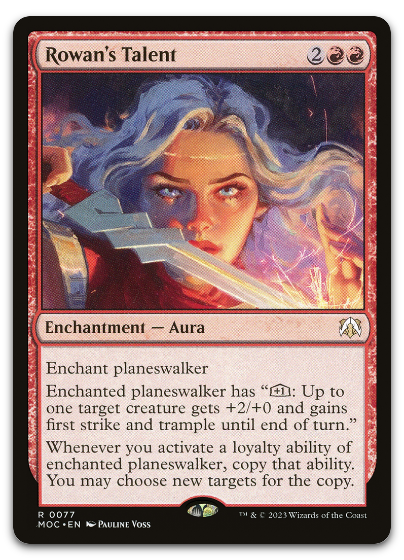 Rowan's Talent (Commander: March of the Machine)