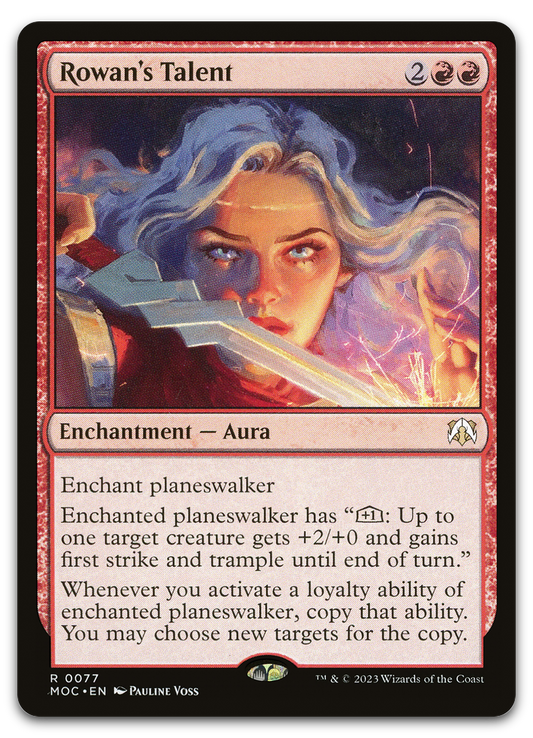Rowan's Talent (Commander: March of the Machine)