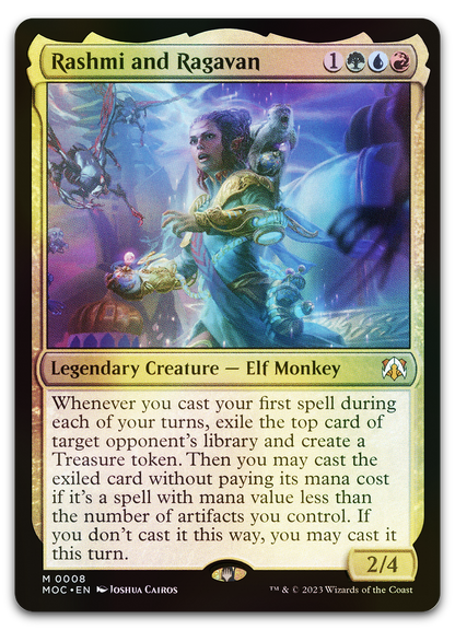 Rashmi and Ragavan (Commander: March of the Machine)