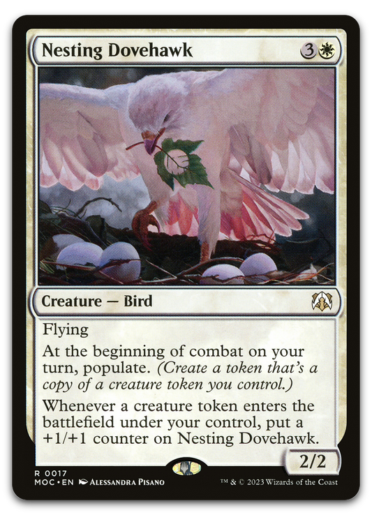 Nesting Dovehawk (Commander: March of the Machine)