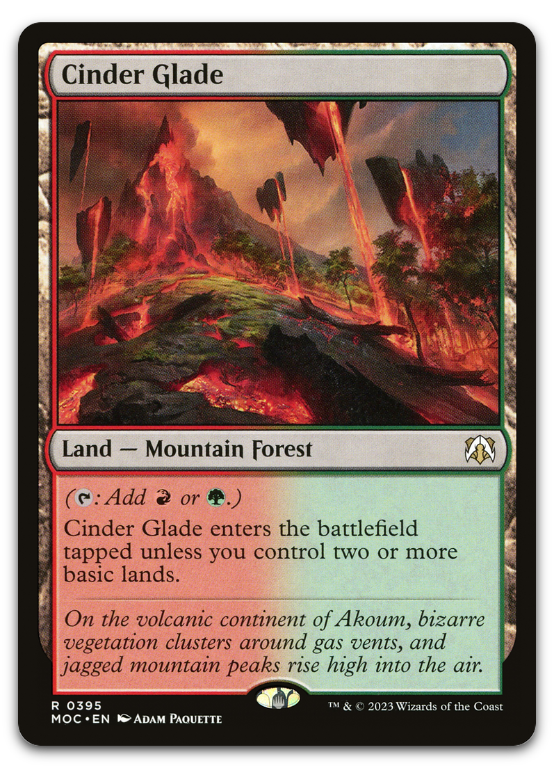 Cinder Glade (Commander: March of the Machine)