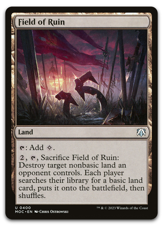 Field of Ruin (Commander: March of the Machine)