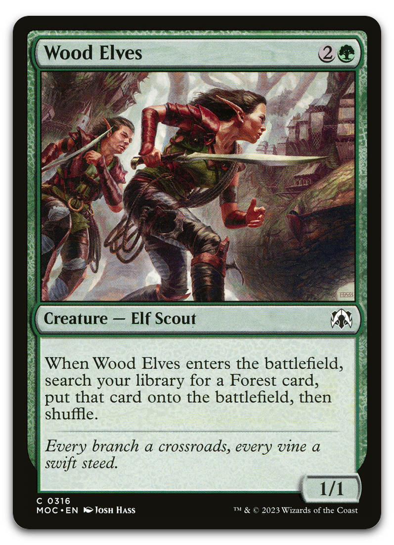 Wood Elves (Commander: March of the Machine)