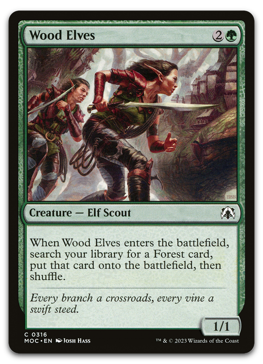 Wood Elves (Commander: March of the Machine)