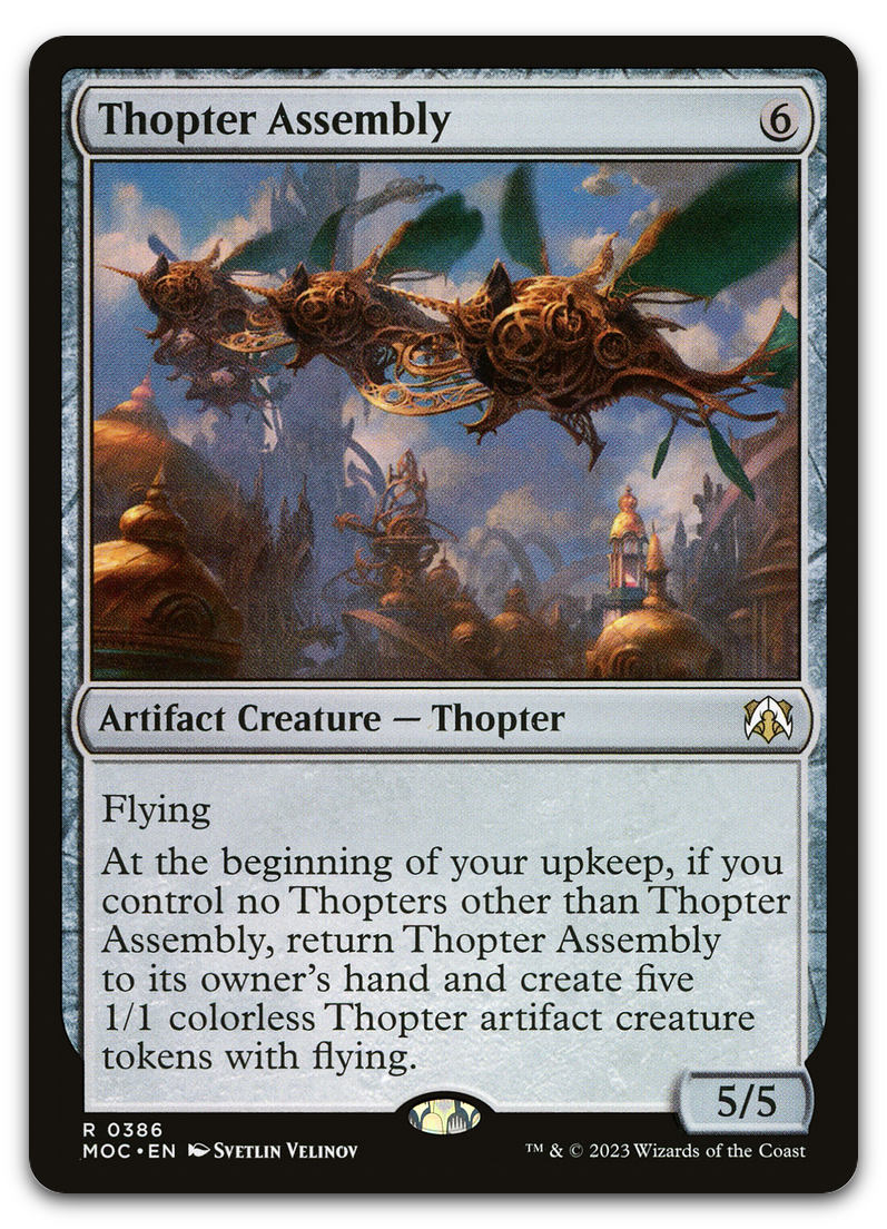 Thopter Assembly (Commander: March of the Machine)