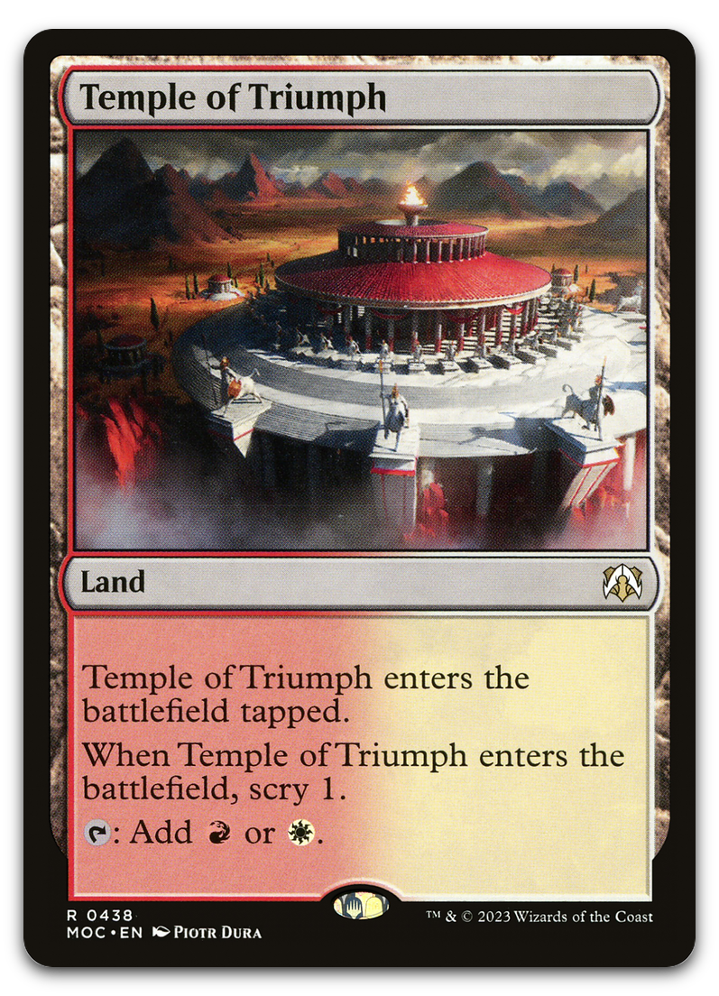 Temple of Triumph (Commander: March of the Machine)