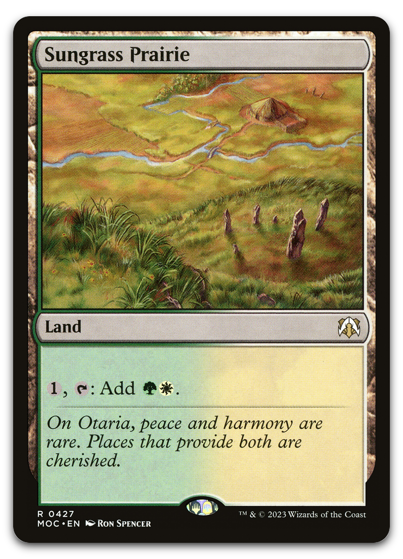 Sungrass Prairie (Commander: March of the Machine)