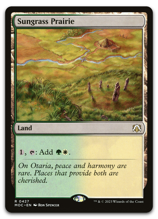 Sungrass Prairie (Commander: March of the Machine)