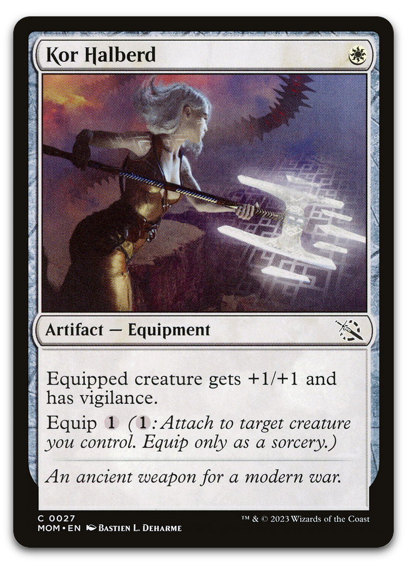 Kor Halberd (March of the Machine)