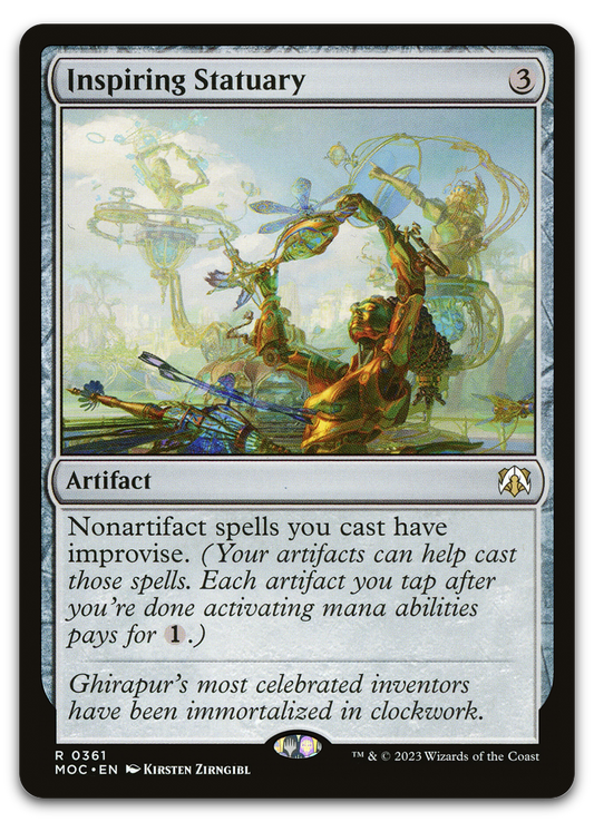 Inspiring Statuary (Commander: March of the Machine)