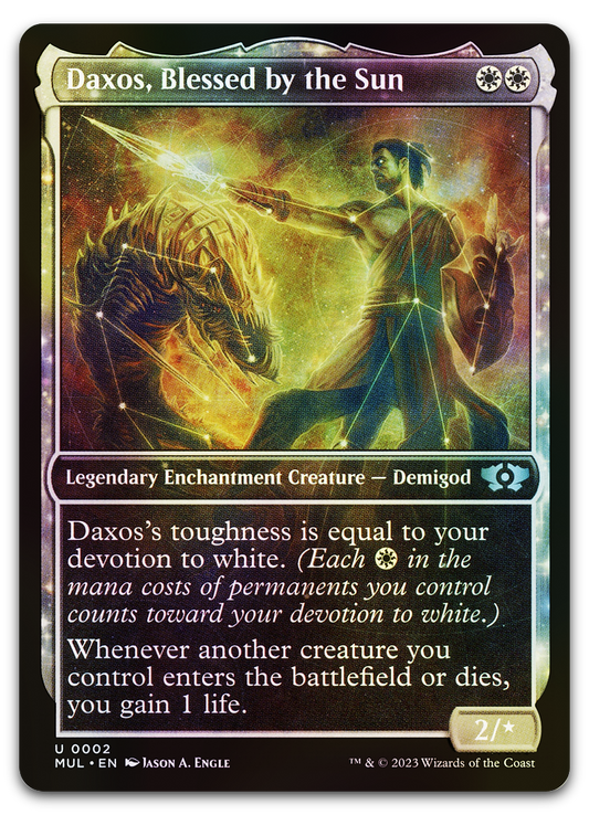 Daxos, Blessed by the Sun (March of the Machine: Multiverse Legends)